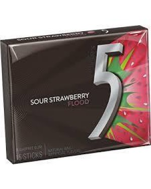 5 Gum Strawberry