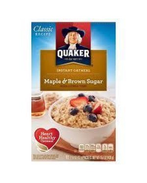 Quaker Instant Maple Brown Sugar
