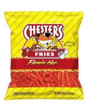 Chester's Fries Flaming