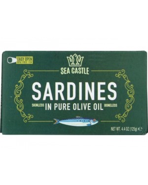 Sea Castle Sardines Olive Oil 4.4oz