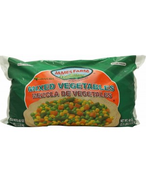 James Farms Frozen Mixed Vegetables 2.5lb