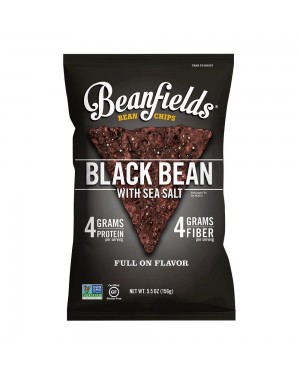 Beanfields Black Bean With Sea Salt 5.5oz