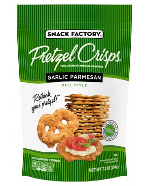 Snack Factory Petzel Chips Garlic Parmesan