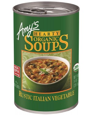 Amy's Rustic Italian Vegetable Soup 14 oz