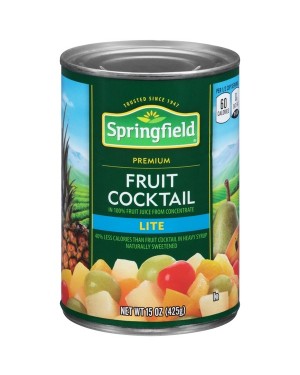 Springfield Fruit Cocktail lite 16OZ 