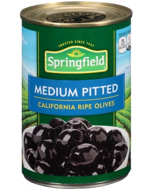 Springfield Medium Pitted California Ripe Olives 6oz 