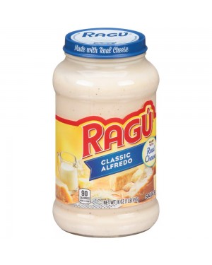 Ragu Classic Alfredo made with real cheese 16oz 