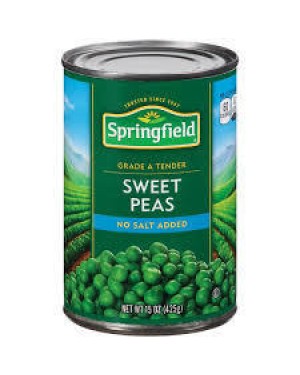 Springfield Tender Sweet Peas 15 OZ