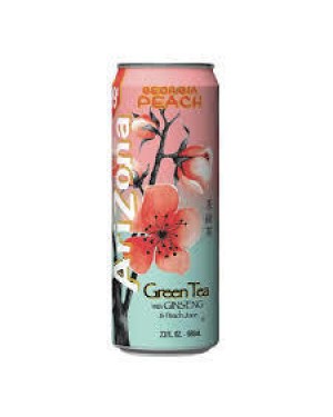 Arizona Green Tea w/ Ginseng & Peach 23oz