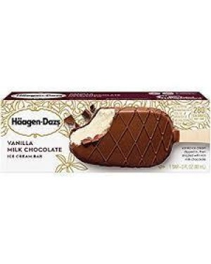 Haagen-Dazs Bar Vanilla Milk Chocolate