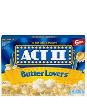 Act II Popcorn Butter Lovers
