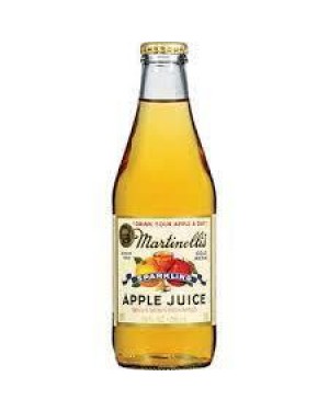 Martinelli's Sparkling Apple Juice 10 oz Glass Bottle