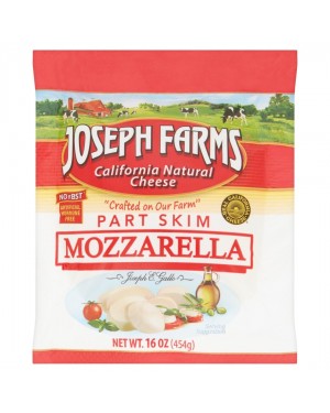Joseph Farms Part Skim Mozzarella 16oz
