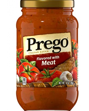 Prego Italian Sauce Flavored with Meat 14 oz 