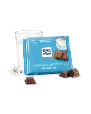 Ritter Sport Alpine Milk Chocolate 3.5oz