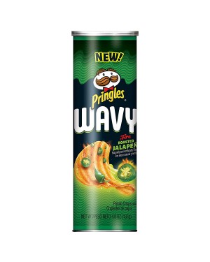 Pringles Wavy Jalapeño 4.8oz
