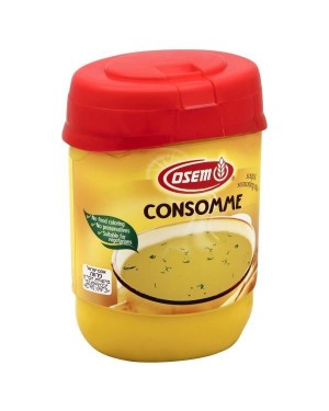 Osem Consomme Artificially Chicken flavored soup & seasoning mix 14oz 