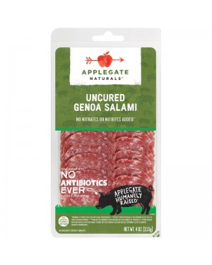 Applegate Naturals Uncured Genoa Salami 4oz